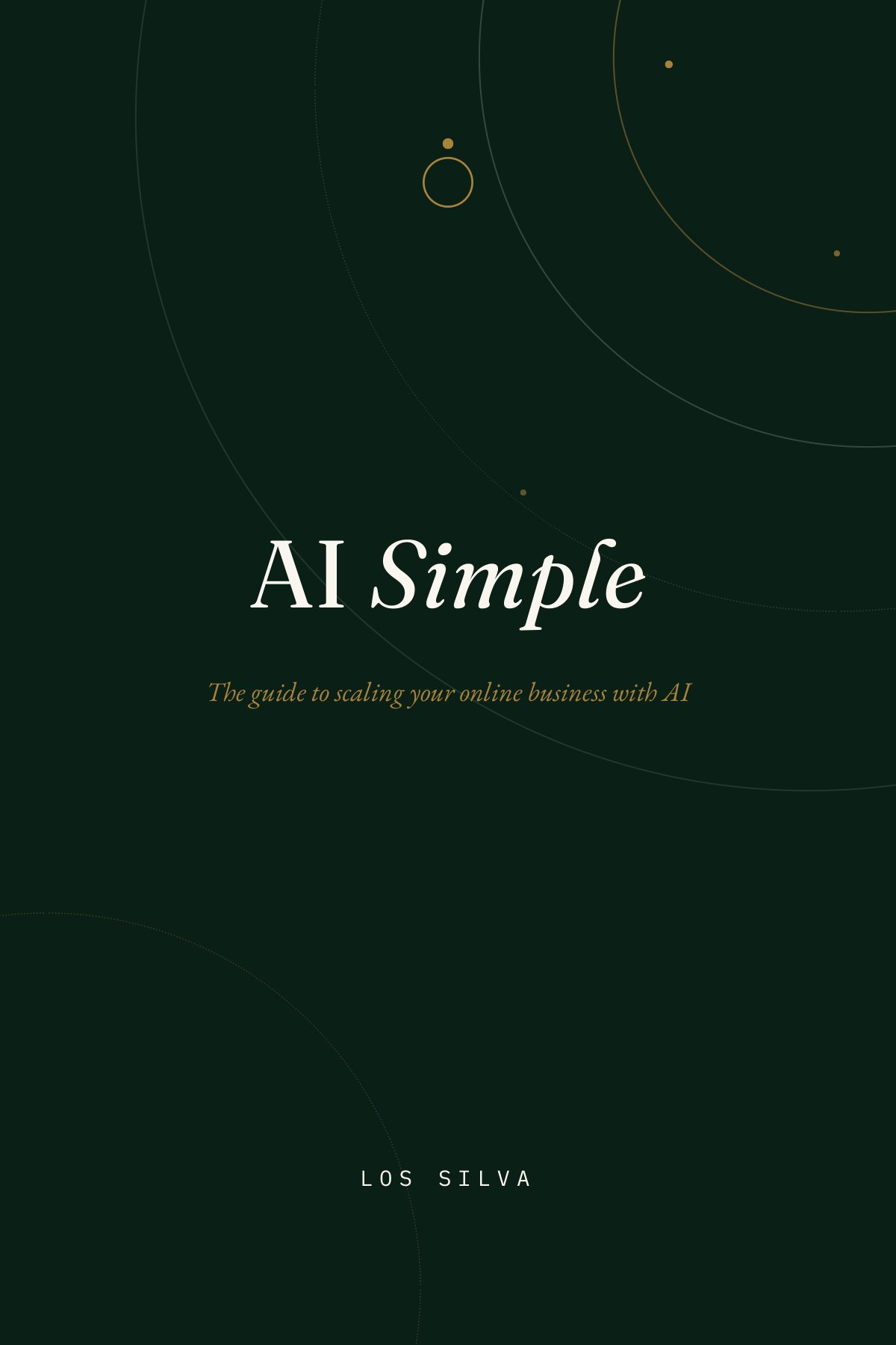 AI Simple by Los Silva, book cover
